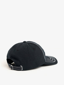 Stussy Men's LP Oval Star Cotton Baseball Hat Black