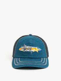 Stussy Men's LP Oval Star Cotton Baseball Hat Blue