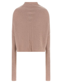 Rick Owens Ls Crater Sweater Blue
