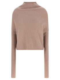 Rick Owens Ls Crater Sweater Blue