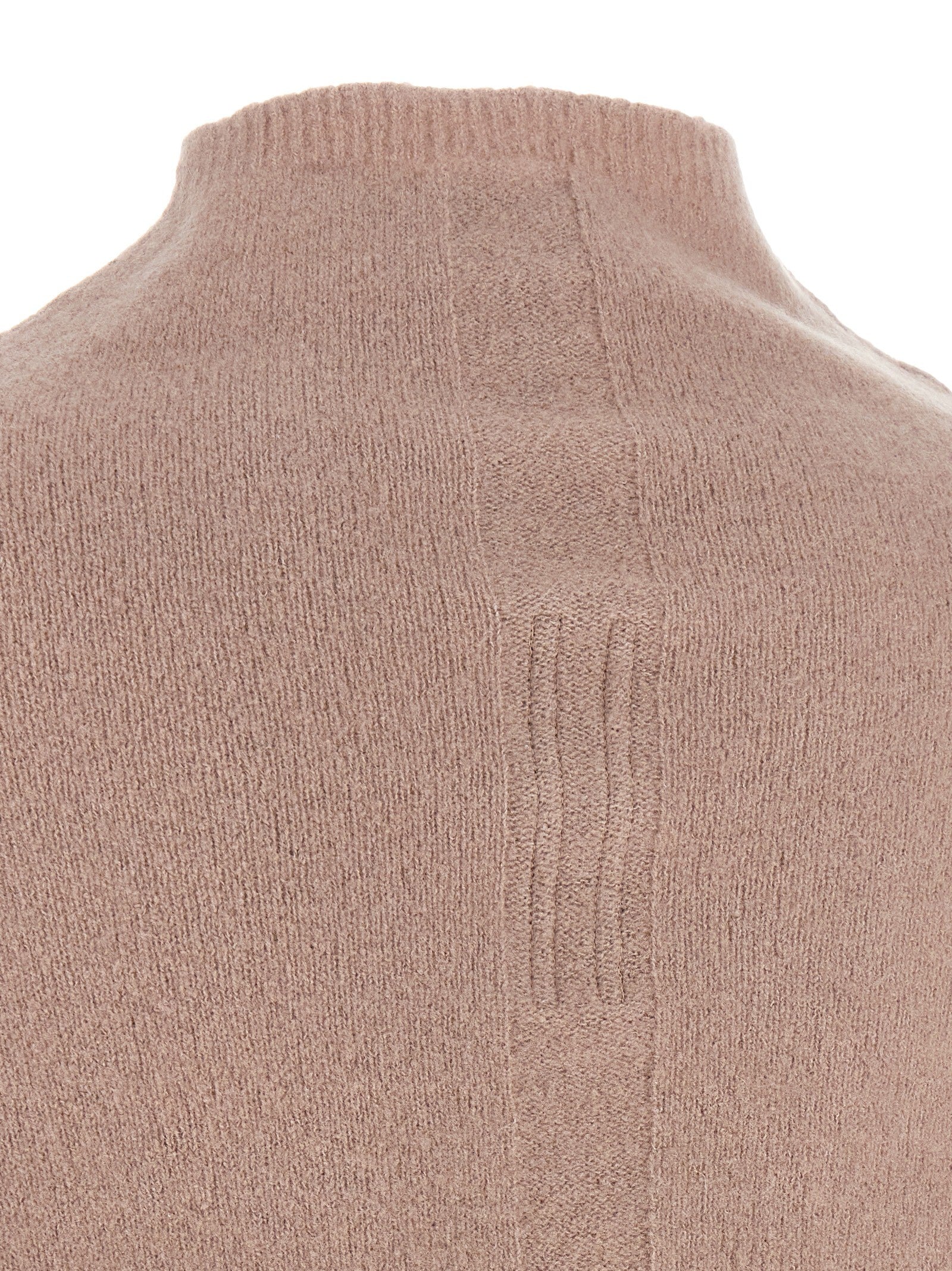 Rick Owens Ls Crater Sweater Blue