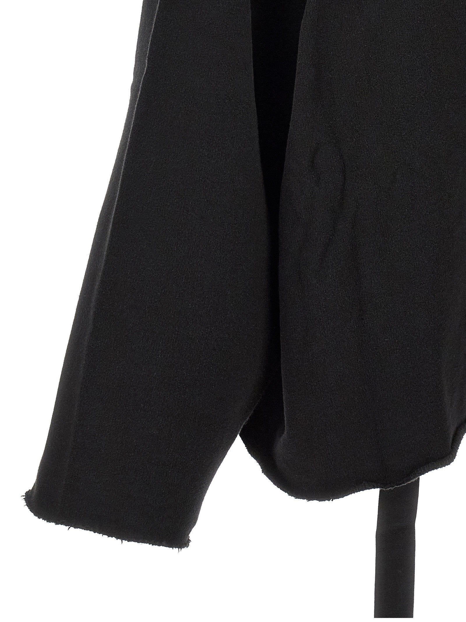 DRKSHDW LS Kaftan Hip Hoodie Black