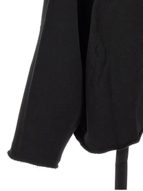 DRKSHDW LS Kaftan Hip Hoodie Black