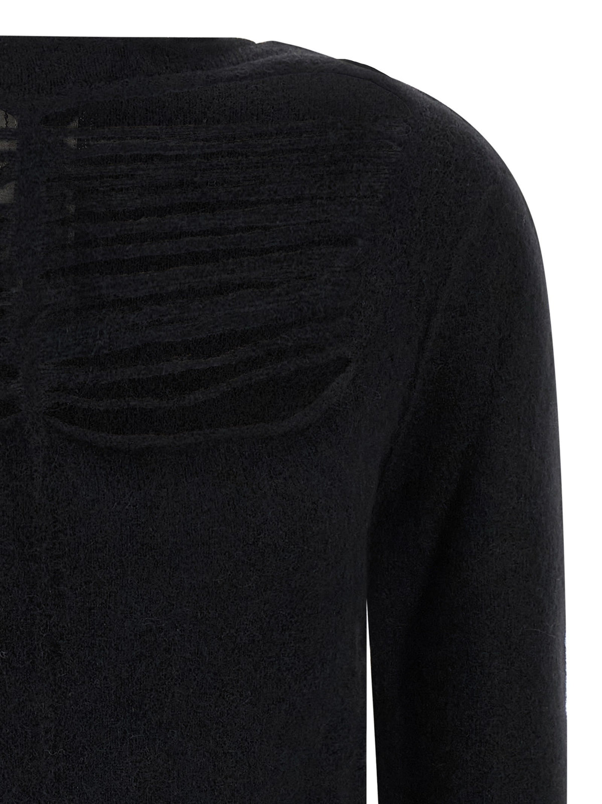 Rick Owens LS Top Sweater Black