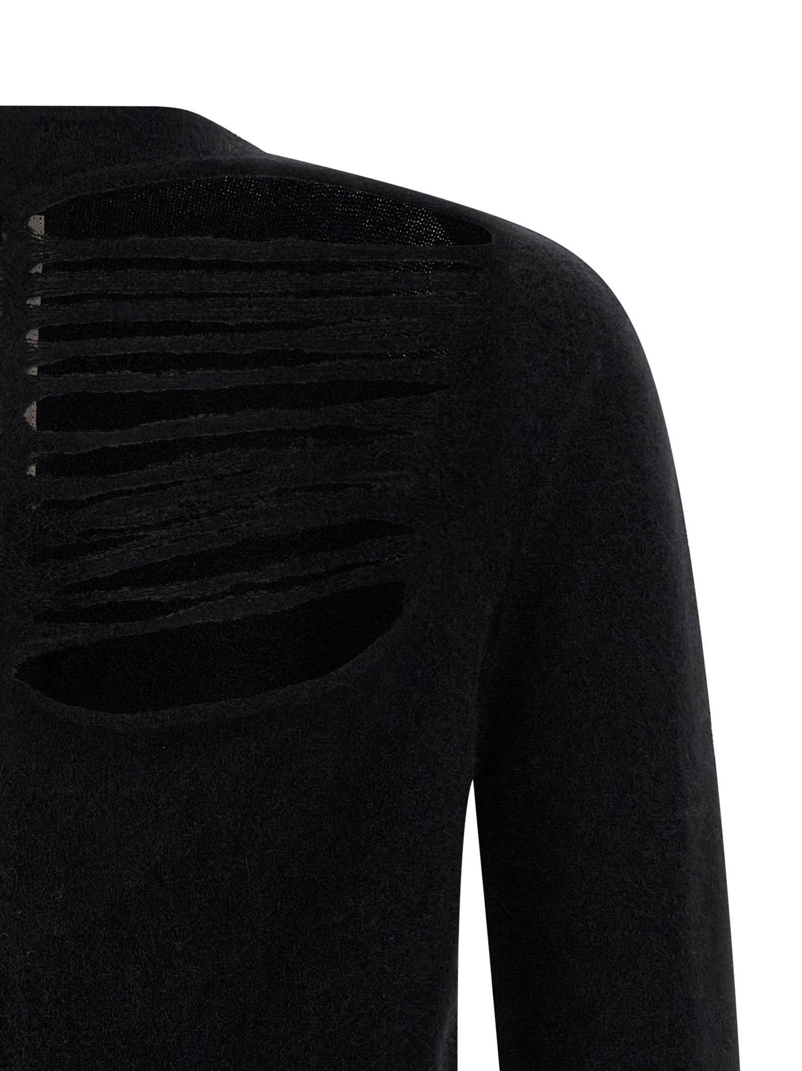 Rick Owens LS Top Sweater Black