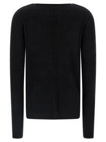 Rick Owens LS Top Sweater Black