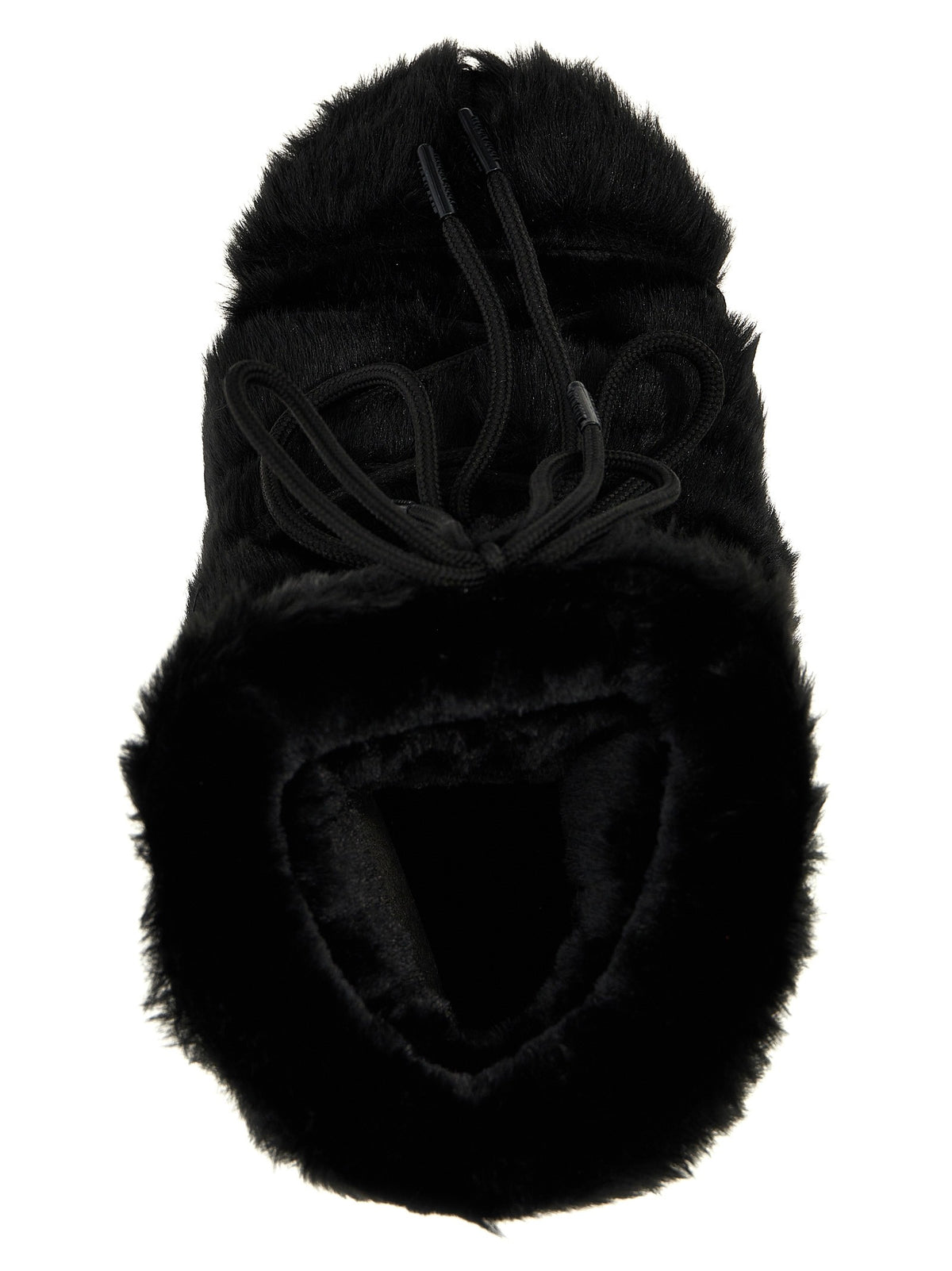 Moon Boot Ltrack Tube Faux Fur Ankle Boots Black