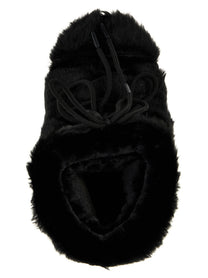 Moon Boot Ltrack Tube Faux Fur Ankle Boots Black