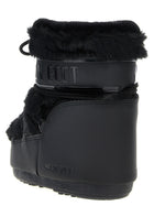 Moon Boot Ltrack Tube Faux Fur Ankle Boots Black, view 3