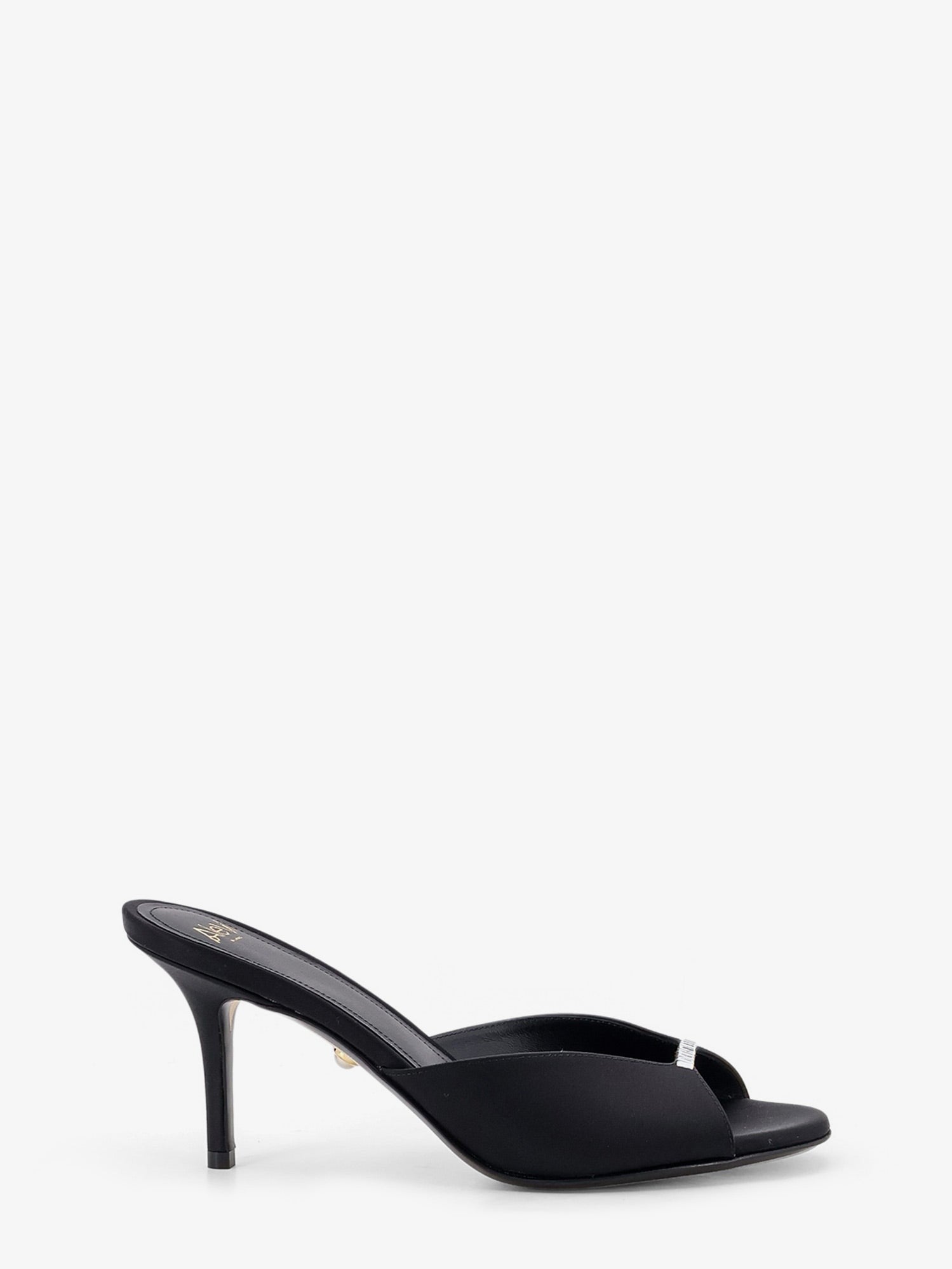 Alevi` Women's Luana Satin Sandals Black