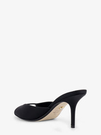 Alevi` Women's Luana Satin Sandals Black
