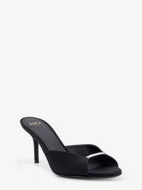 Alevi` Women's Luana Satin Sandals Black