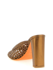Santoni Luce Sandals Gold