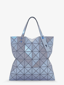 Bao Bao Issey Miyake Women's Lucent One Tone Geometric Pattern Shoulder Bag Grey