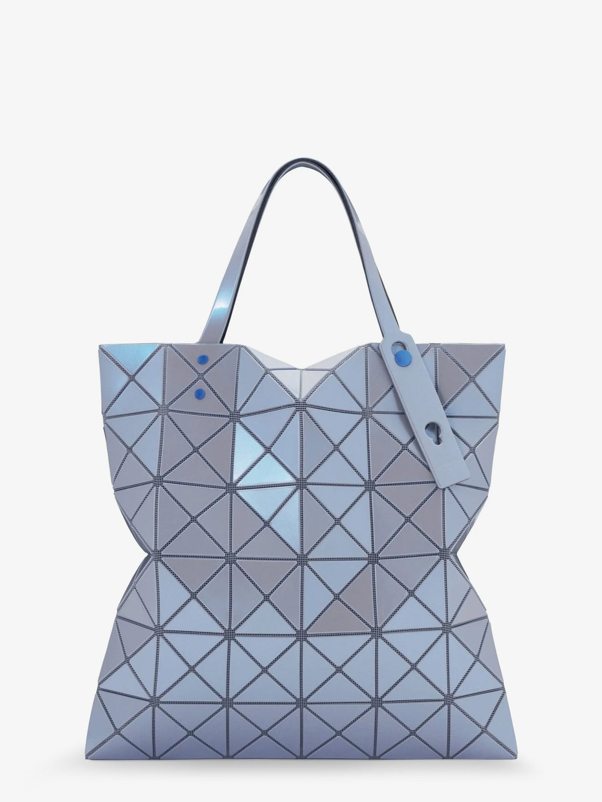 Bao Bao Issey Miyake Women's Lucent One Tone Geometric Pattern Shoulder Bag Grey, view 2