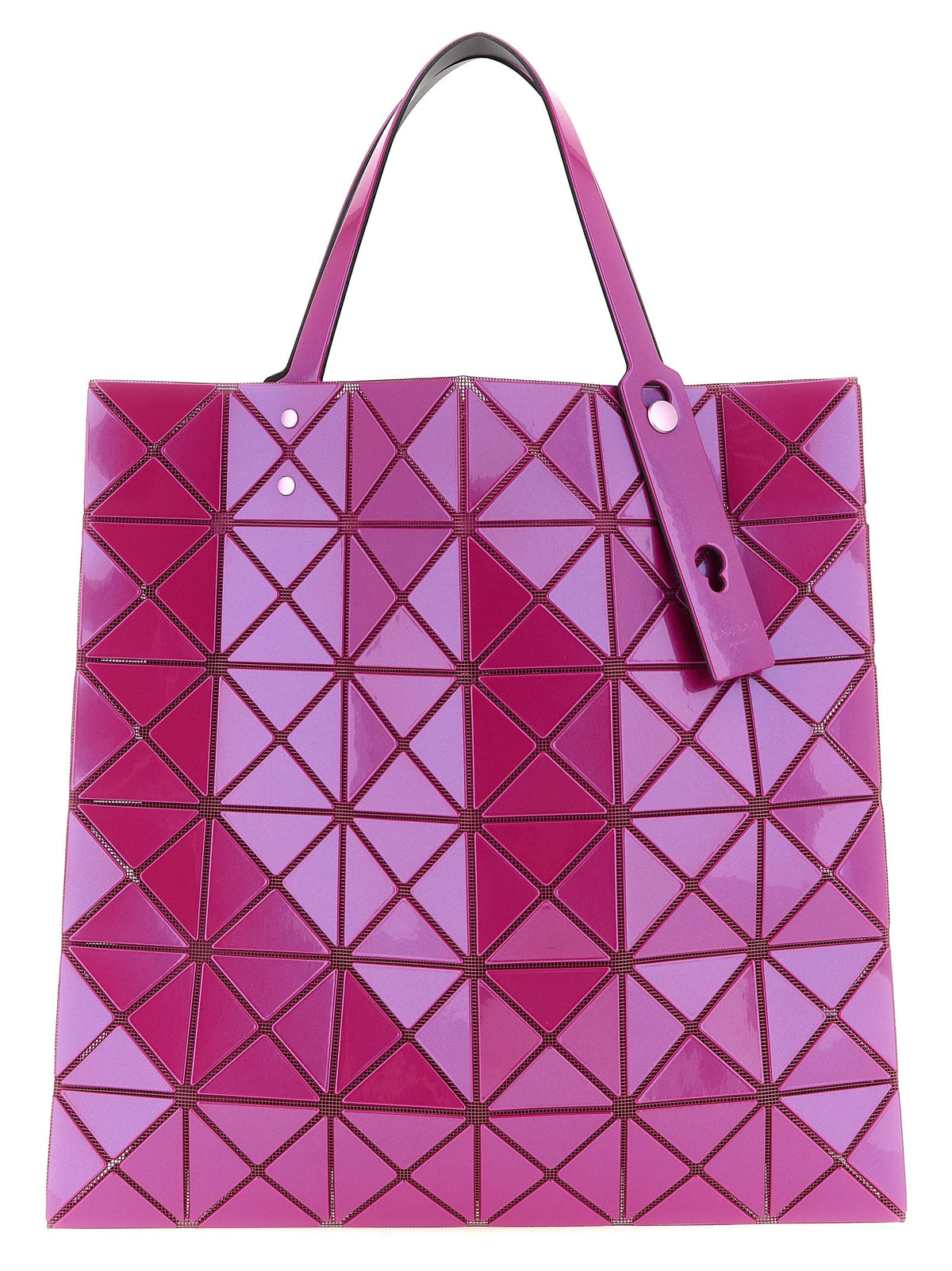 Bao Bao Issey Miyake Lucent One Tone Shopping Bag Pink