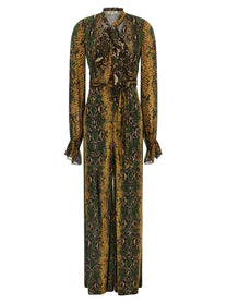 Diane Von Furstenberg Lucia Jumpsuit Gold