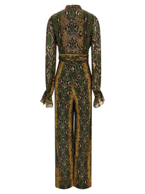 Diane Von Furstenberg Lucia Jumpsuit Gold