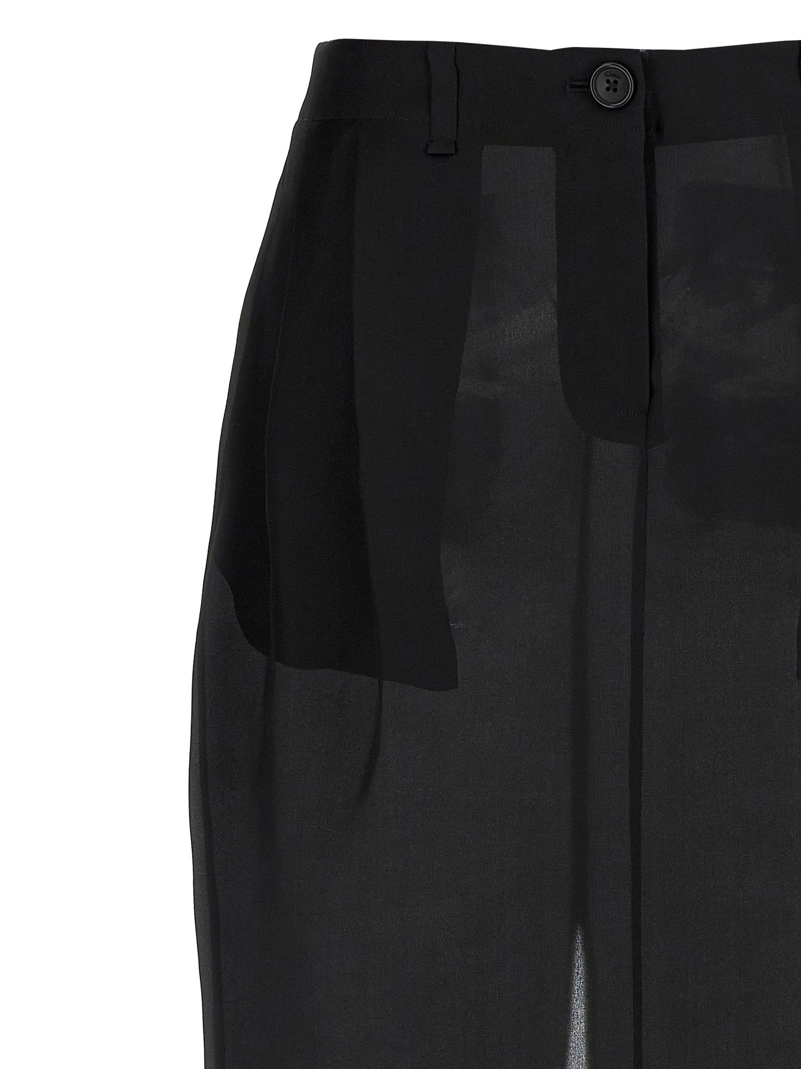 Khaite Lucian Skirt Black