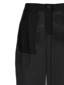 Khaite Lucian Skirt Black
