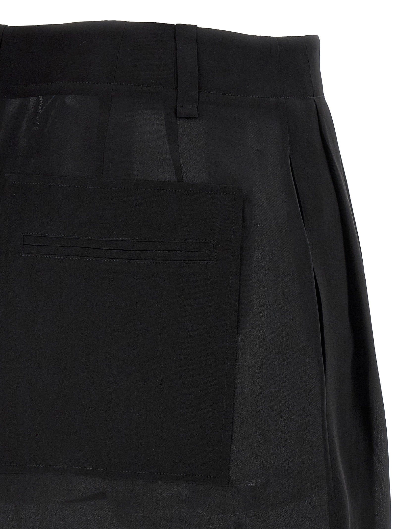 Khaite Lucian Skirt Black