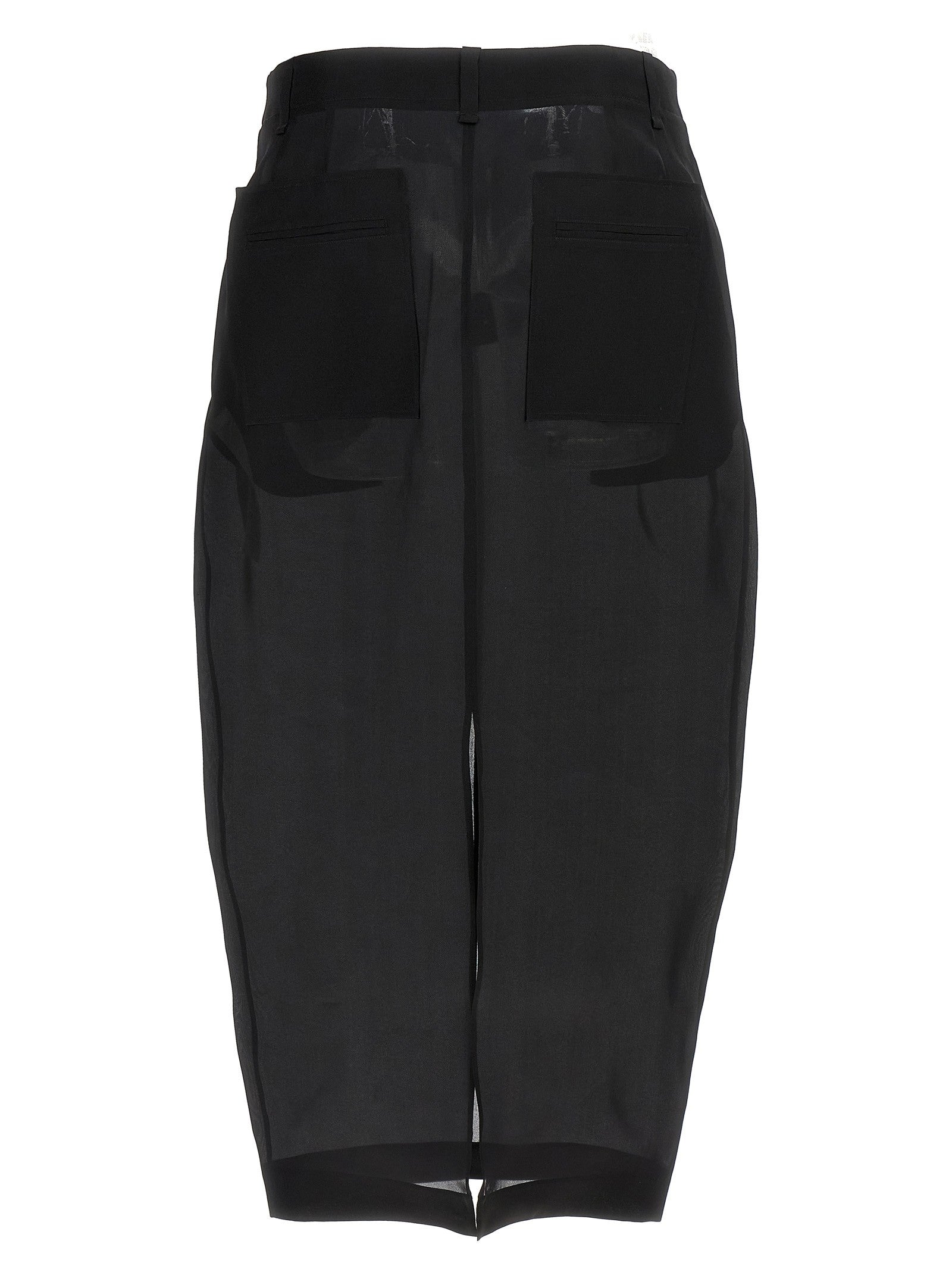 Khaite Lucian Skirt Black