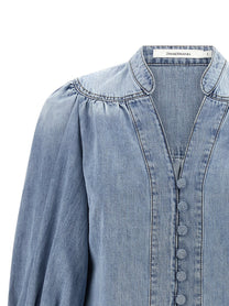 Zimmermann Lucky Blouse Blue
