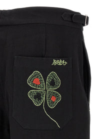 BODE Lucky Draw Pants Black