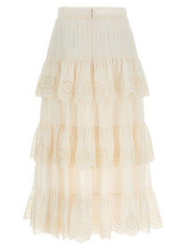Zimmermann Lucky Skirt White