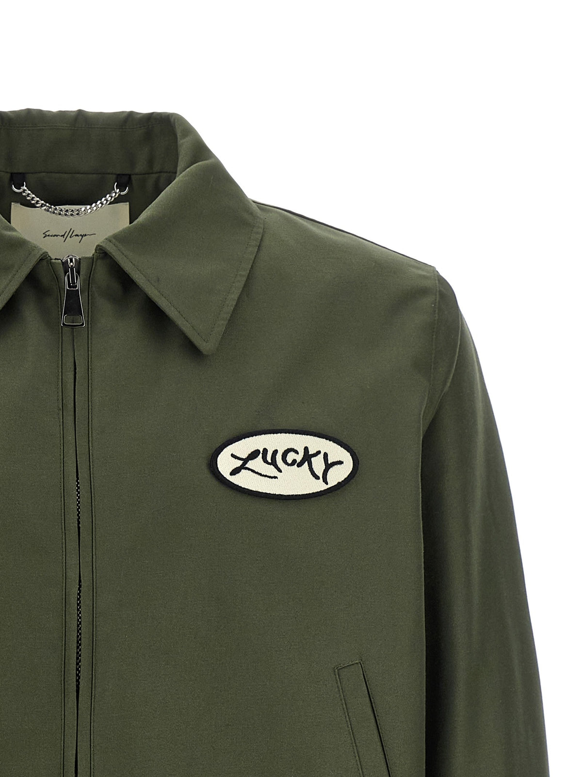 SECOND/LAYER Lucky Station Jacket Green