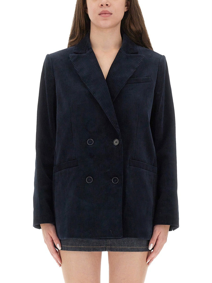 A.P.C Women's Lucy Jacket Blue