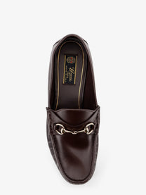 Gucci Men's Lugano Leather Loafers Brown