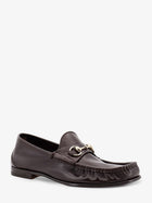 Gucci Men's Lugano Leather Loafers Brown, view 2