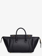 Celine Women's Luggage Leather Crossbody Bag Black, view 2