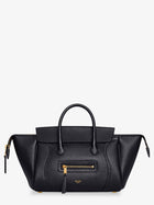 Celine Women's Luggage Leather Crossbody Bag Black