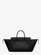 Celine Women's Luggage Leather Handbag Black, view 2
