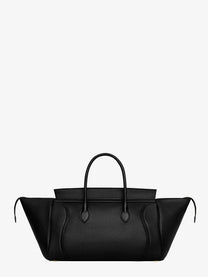 Celine Women's Luggage Leather Handbag Black