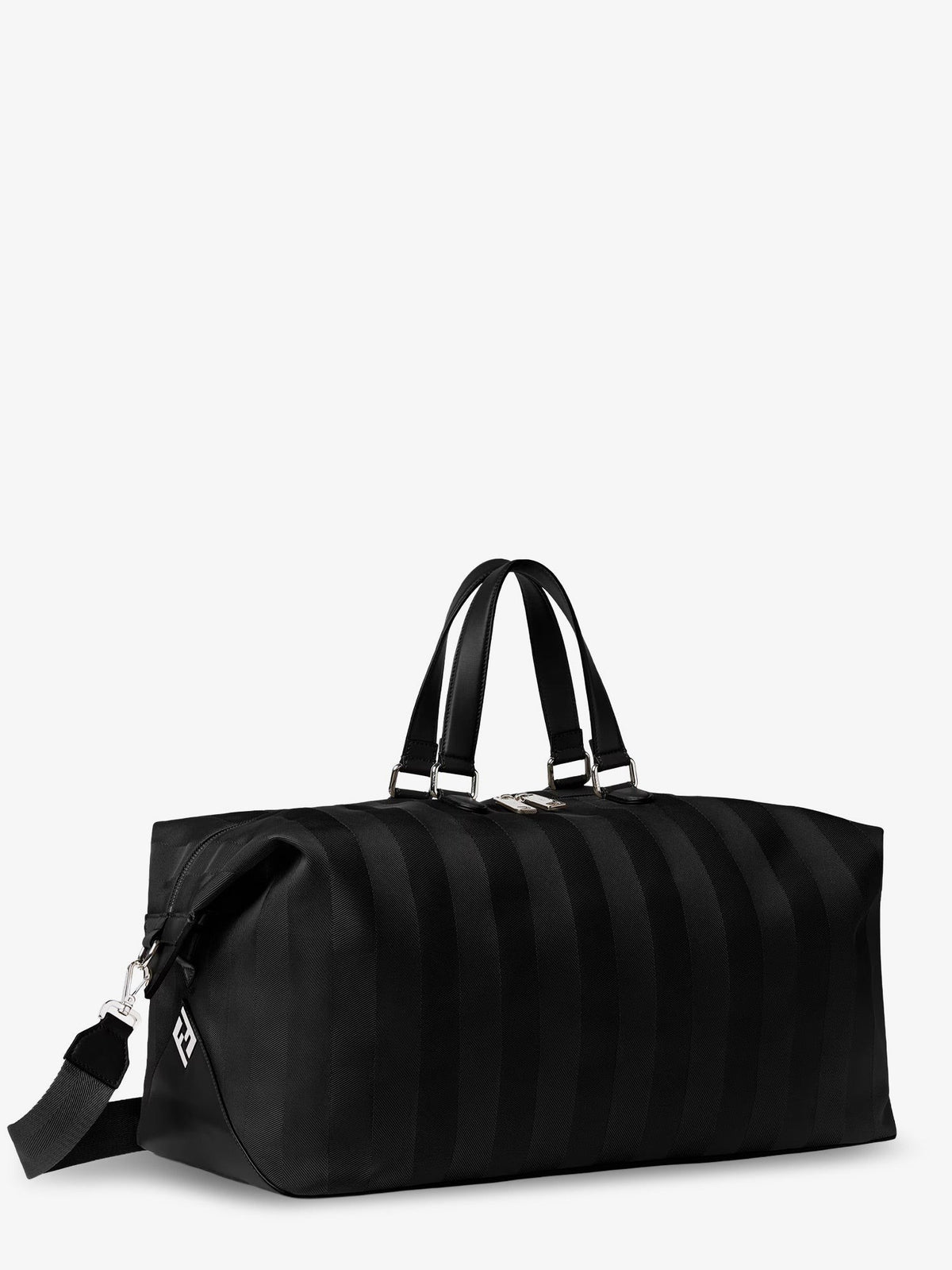 Fendi Men's Lui Nylon Travel Bag Black, view 3