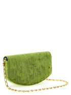 Ganni Lulu Wallet on Chain Green, view 2
