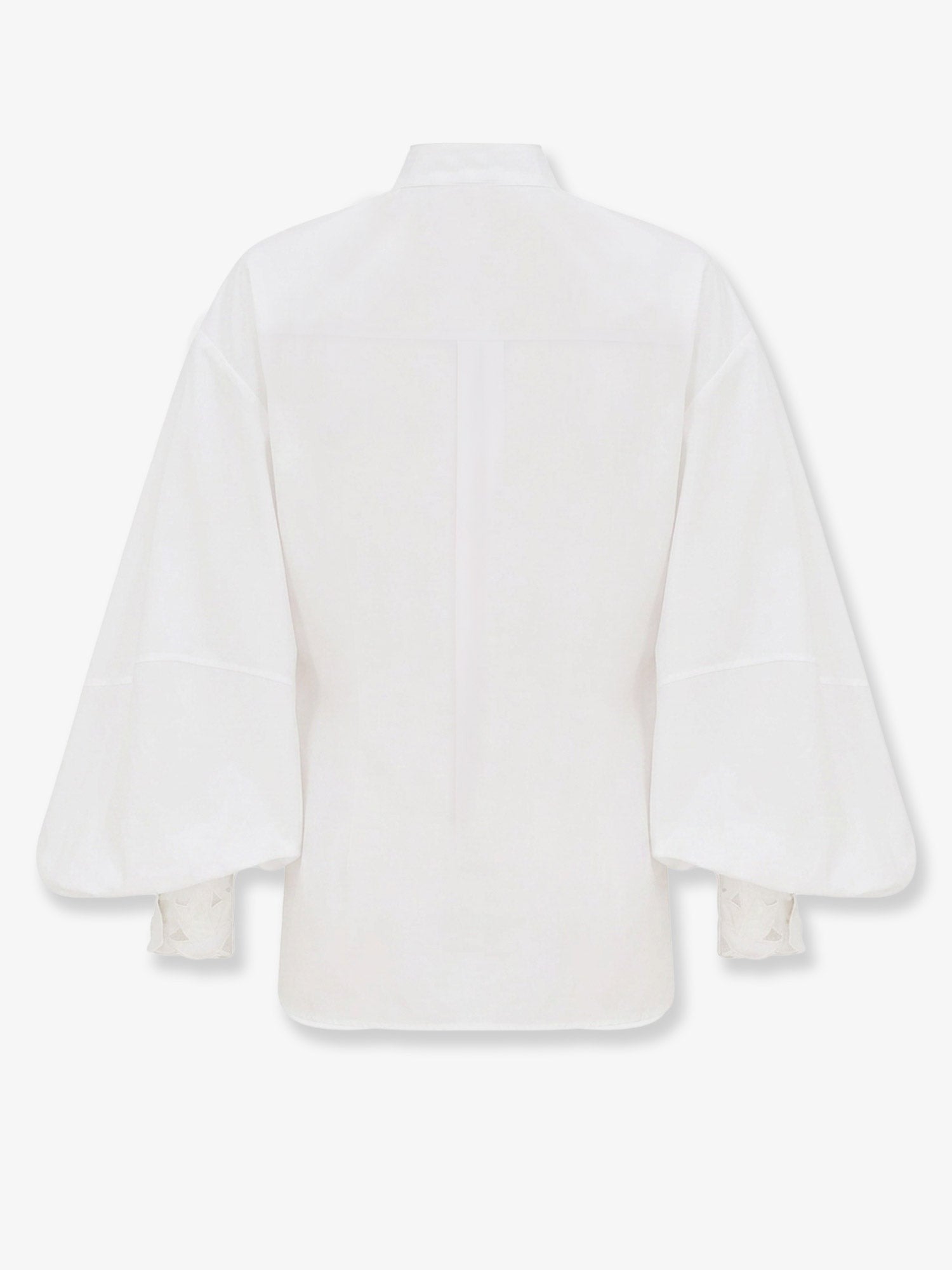 Zimmermann Women's Luna Applique Shirt White