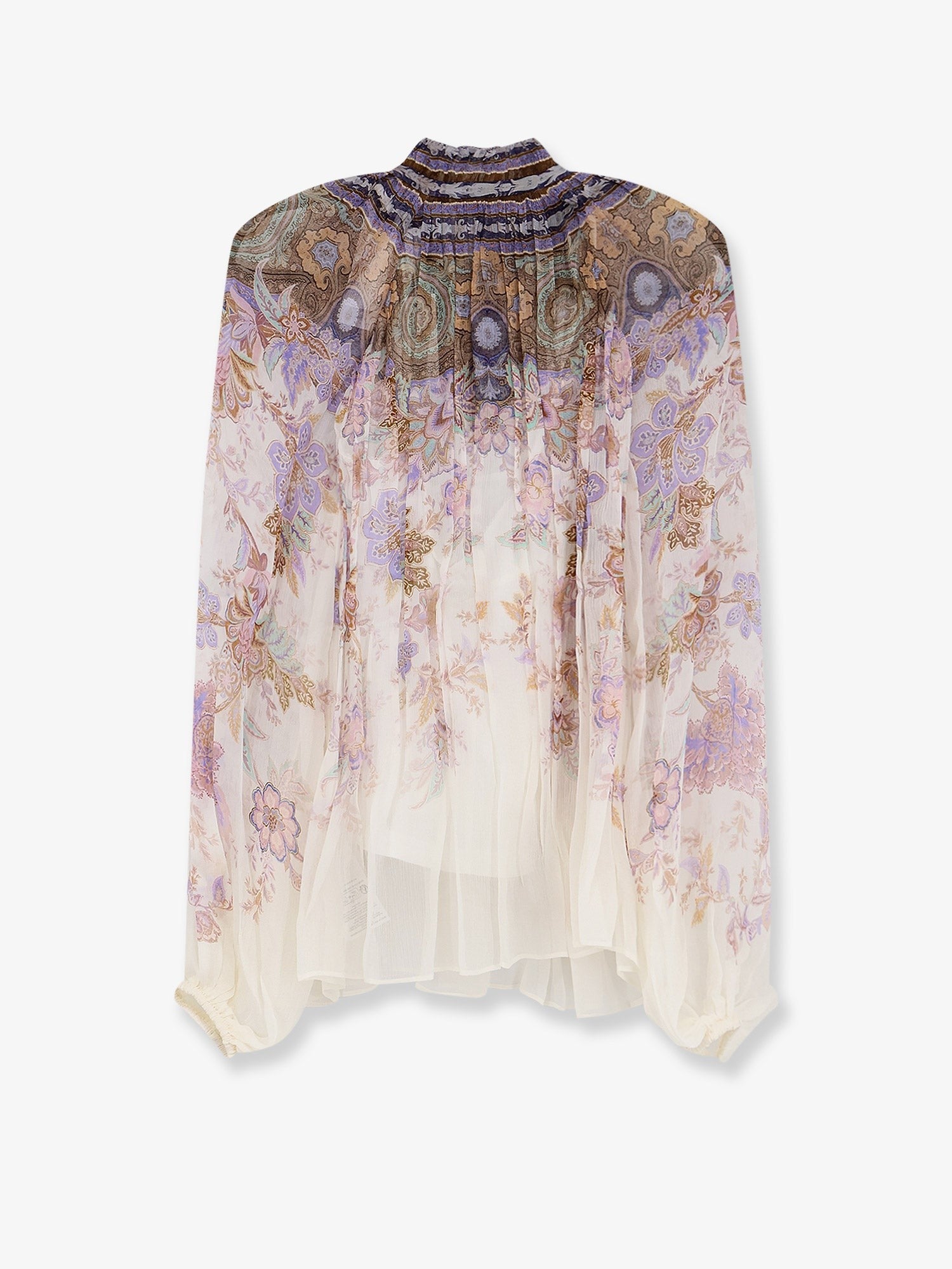 Zimmermann Women's Luna Billow Viscose Shirt White