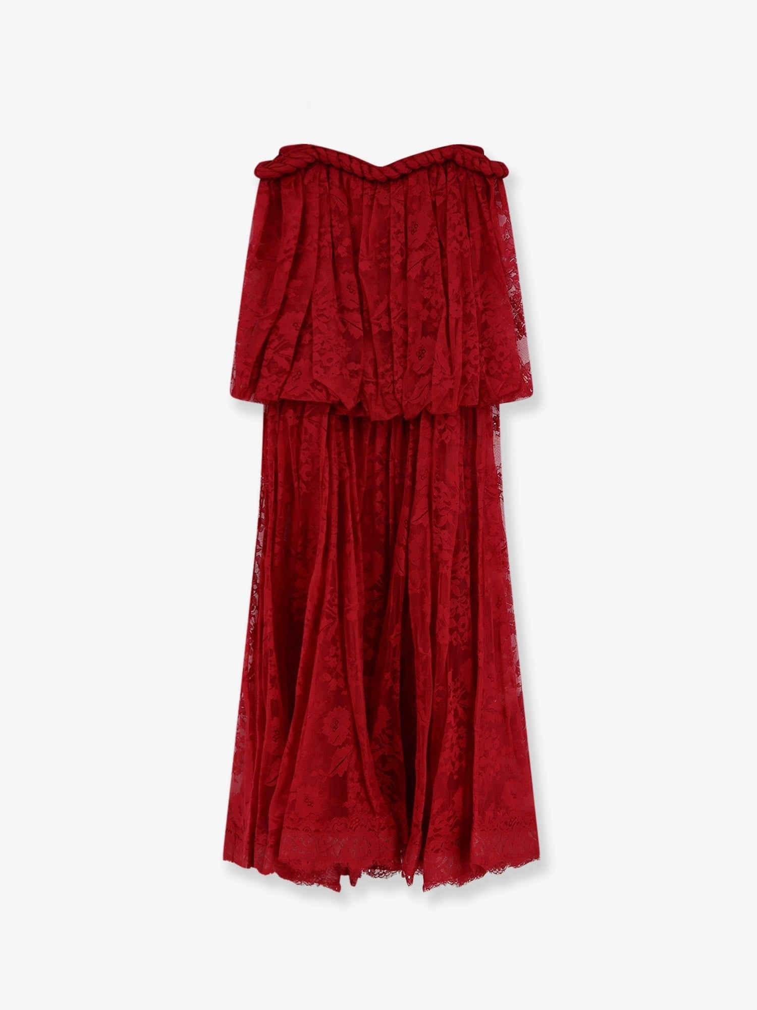 Zimmermann Women's Luna Lace Dress Fucsia