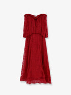 Zimmermann Women's Luna Lace Dress Fucsia