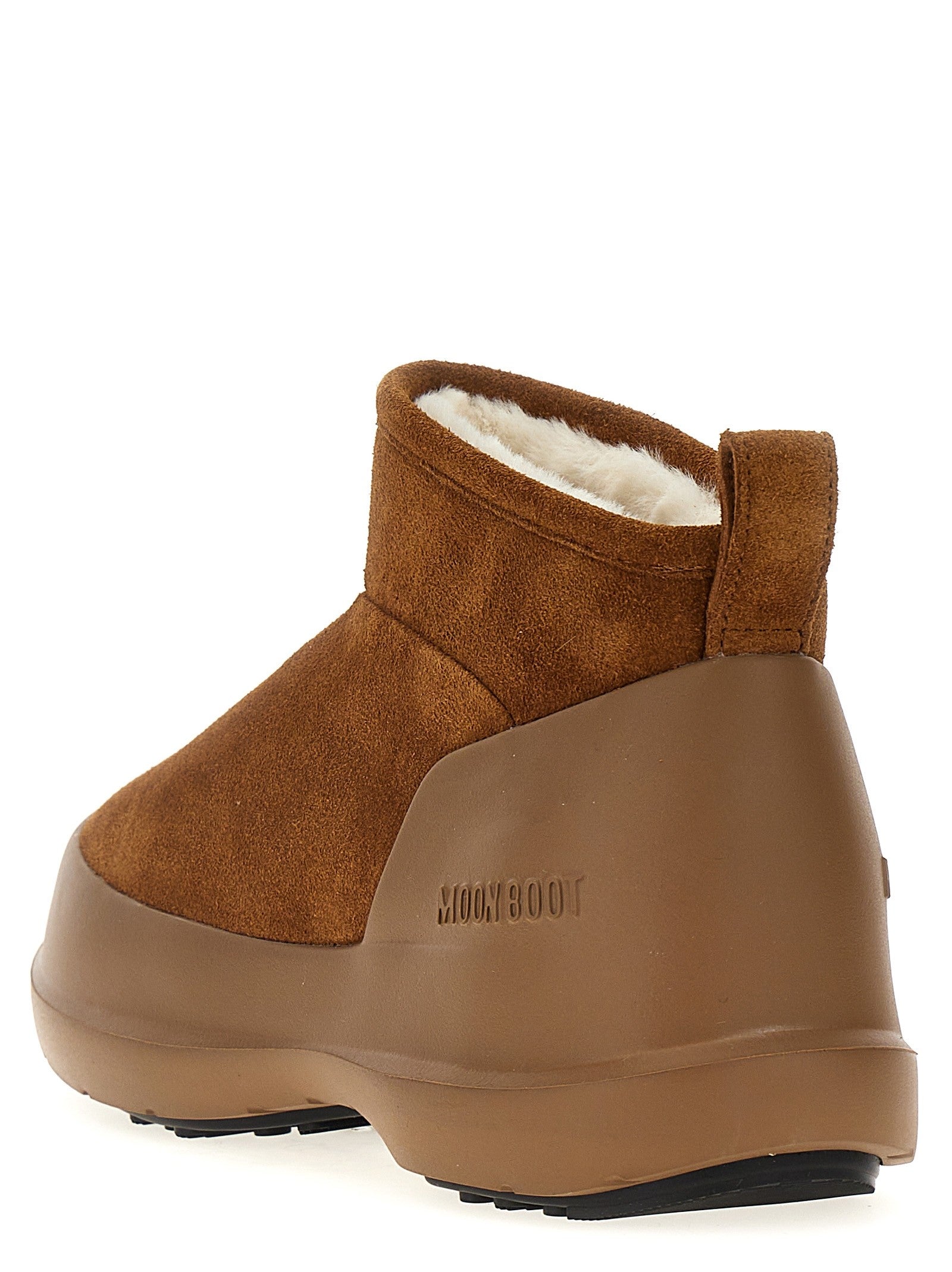 Moon Boot Luna Low Ankle Boots Brown