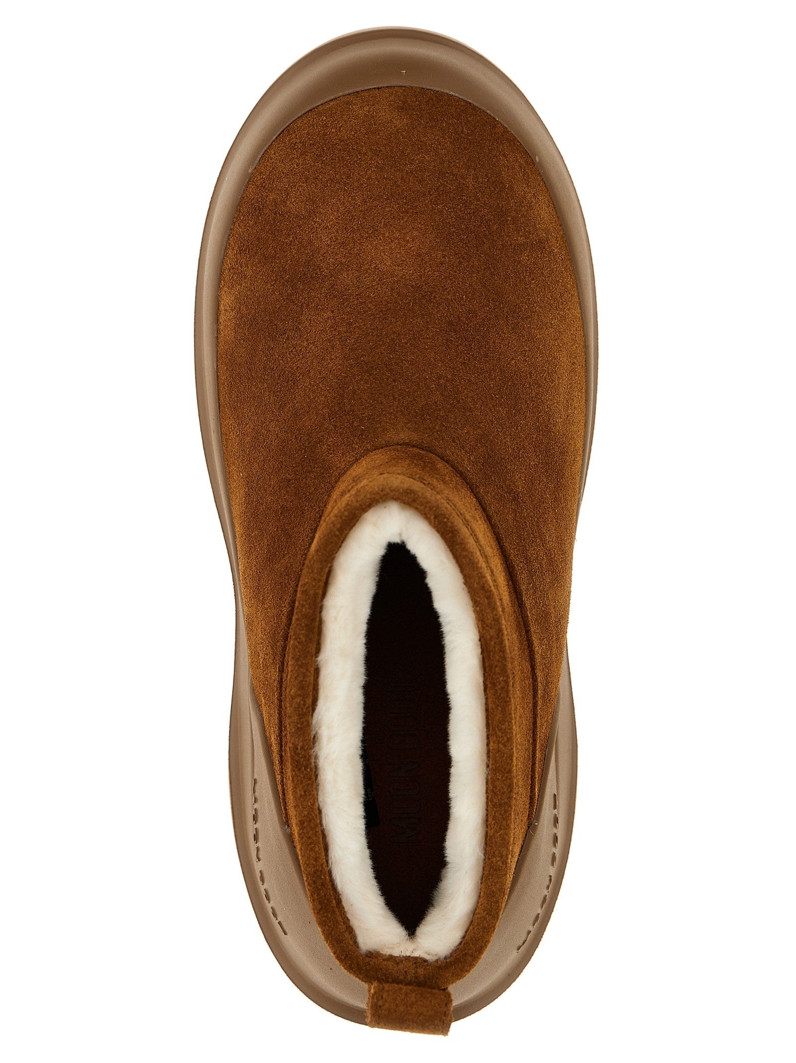 Moon Boot Luna Low Ankle Boots Brown