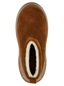 Moon Boot Luna Low Ankle Boots Brown