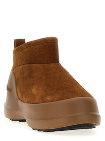 Moon Boot Luna Low Ankle Boots Brown