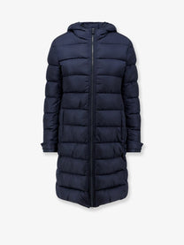 ASPESI Women's Luna Nuova Long Down Jacket Blue