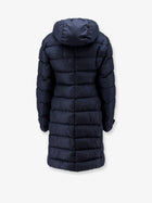 ASPESI Women's Luna Nuova Long Down Jacket Blue