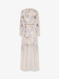 Zimmermann Women's Luna Viscose Dress Blue